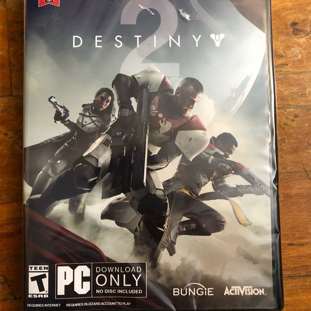 Destiny 2 PC download game only.
